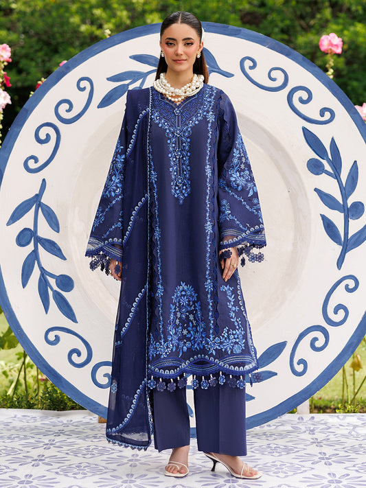 LAWN - MAHNUR  - MORBAGH - M-14 - 3 PC Lawn