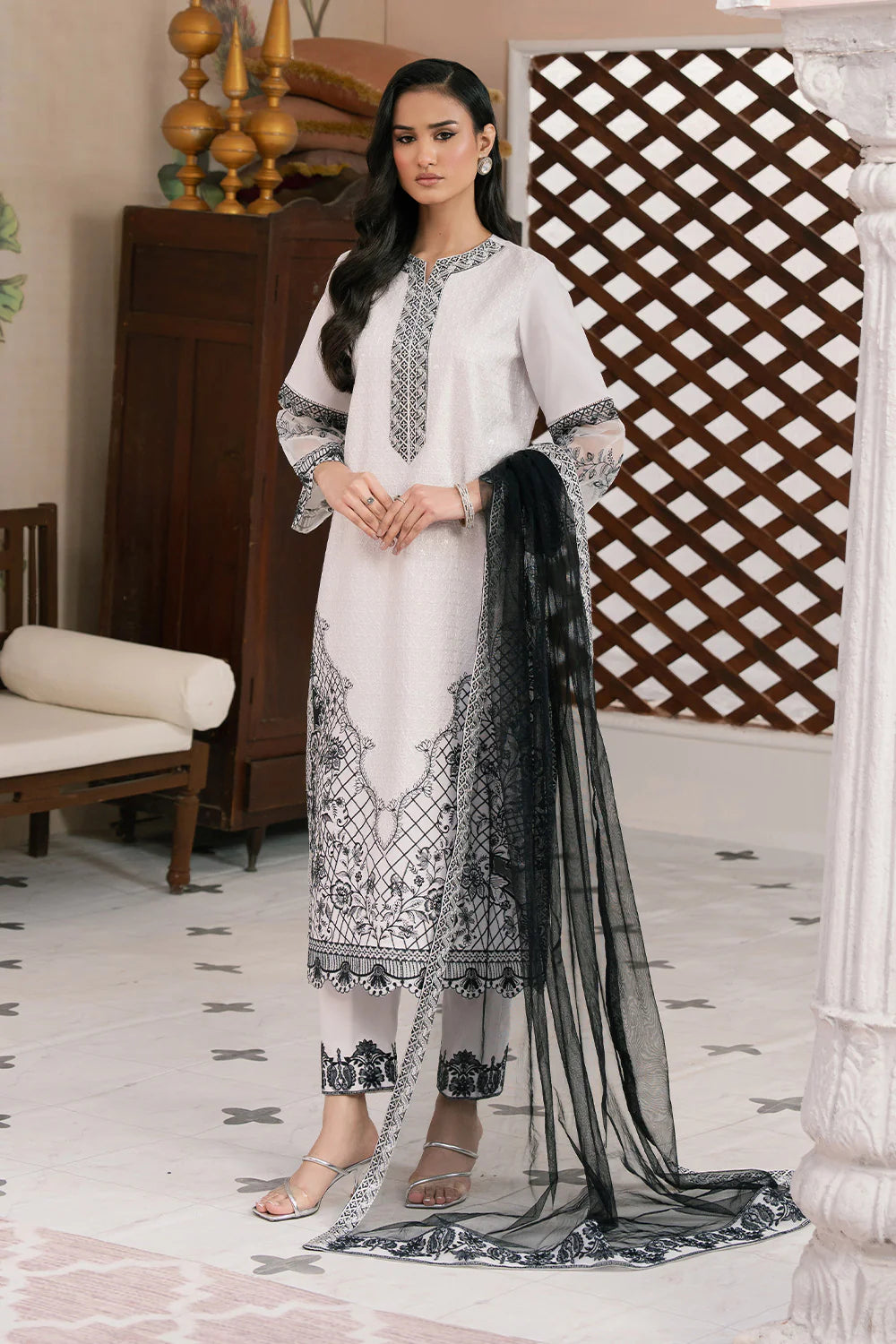 LAWN - MARYUM & MARIA - EID LAWN COLLECTION - AZADEH MS-50147 - (SALE)