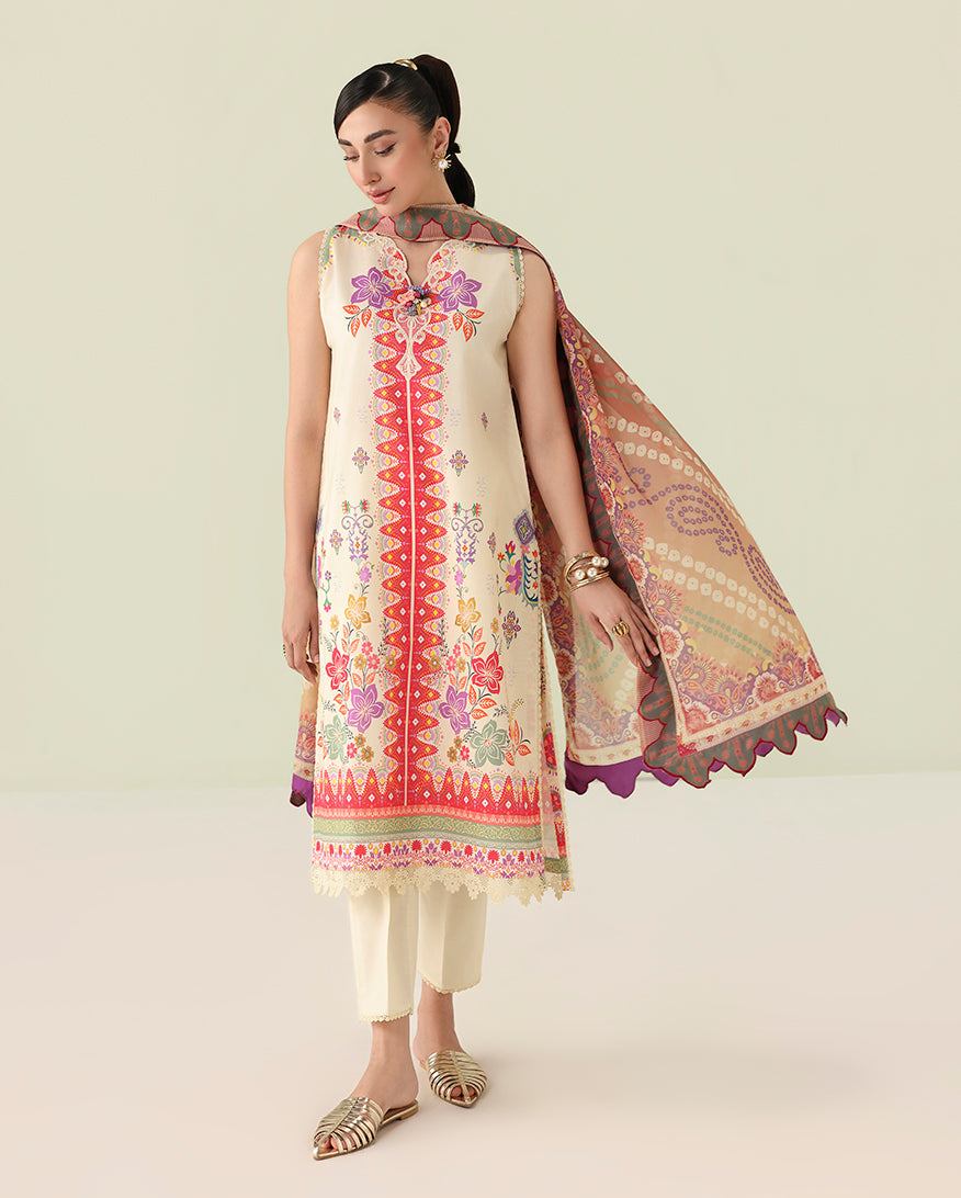 LAWN - ROHEENAZ - ROSETTE - PASTEL SYMPHONY