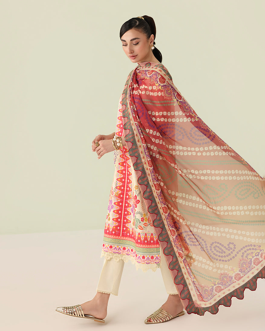 LAWN - ROHEENAZ - ROSETTE - PASTEL SYMPHONY