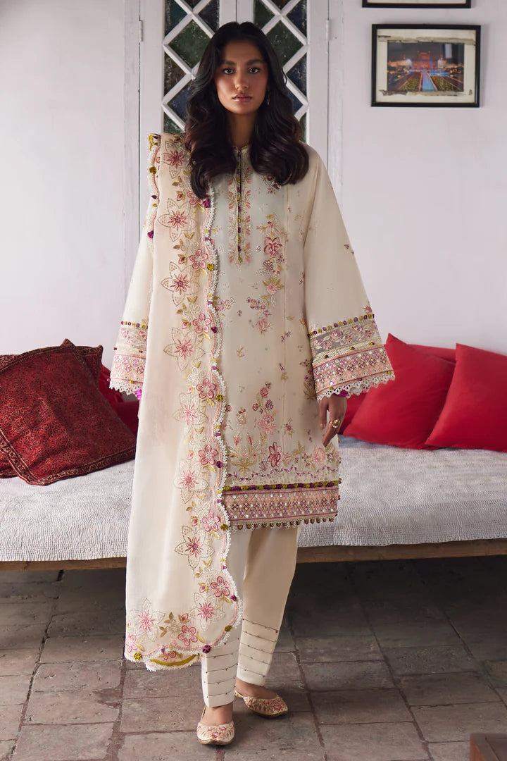 LAWN - ZAHA -  UNSTITCHED FESTIVE - ELA ZF24-05 - (SALE)