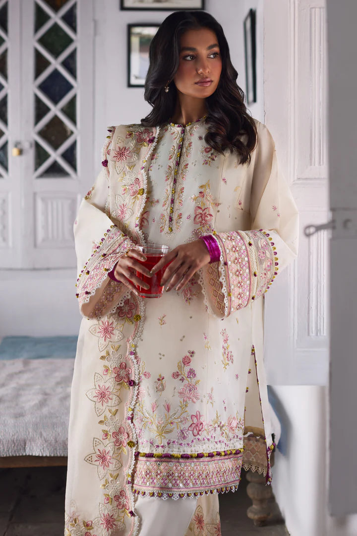 LAWN - ZAHA -  UNSTITCHED FESTIVE - ELA ZF24-05 - (SALE)