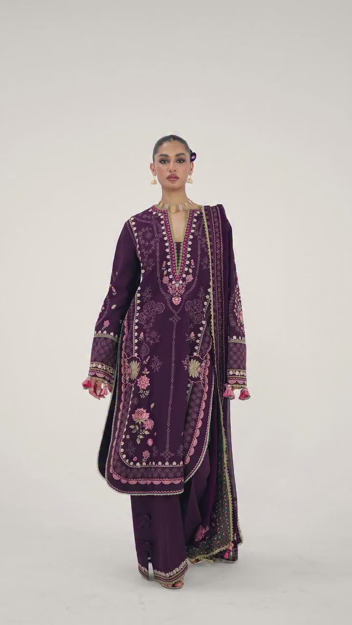 LAWN - HUSSAIN REHAR - ZAN - BANAFASH
