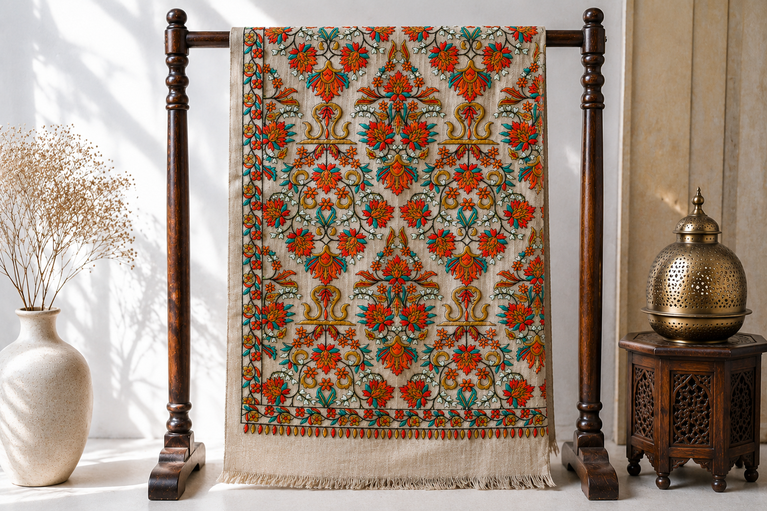 Kashmiri Multi Shawl