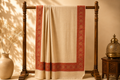 Skin Kashmiri  Border Shawl