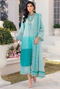 LAWN - NOOR BY SAADIA ASAD - LUXURY CHIKANKARI LAWN '22 - D7-B - (SALE)