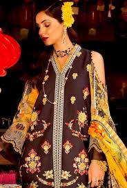 LAWN - NOOR BY SAADIA ASAD - LUXURY LAWN'19 -  7A - (SALE)