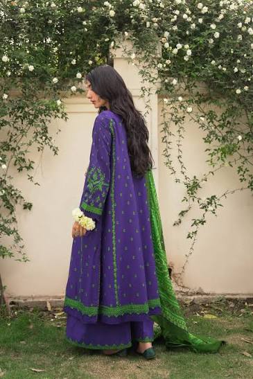 LAWN - ZARA SHAHJAHA - FALAK-B - (SALE)