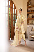 LAWN - MARYAM HASSAIN - LUXURY LAWN'25 - LEMON GARDEN - (SALE)