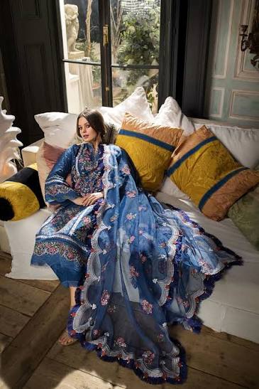 LAWN - SOBIA NAZIR - LUXURY LAWN'23 - DESIGN-14 - (SALE)