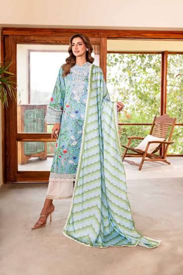 LAWN - SABLEV - SHIREE LAWN'24 - SSC-05-24 - (SALE)