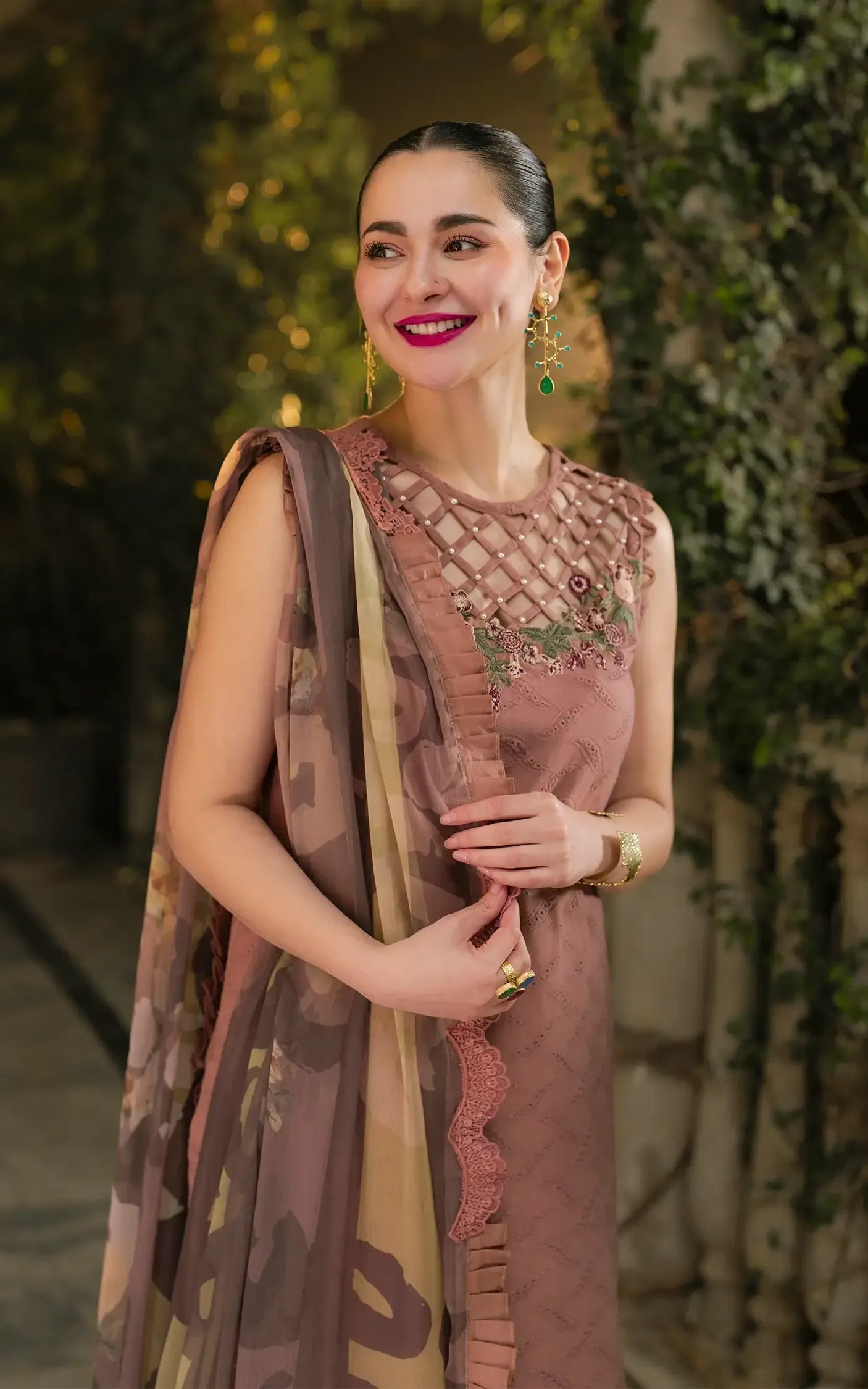 LAWN - ASIFA NABEEL - GILKARI - SAFFRON DAY GKL-04 - (SALE)