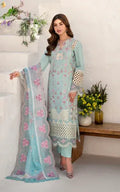 LAWN - ASIFA NABEEL - LUXURY LAWN (VOL 1) - BELLS OF IRLAND AZL25 -10 - (SALE)