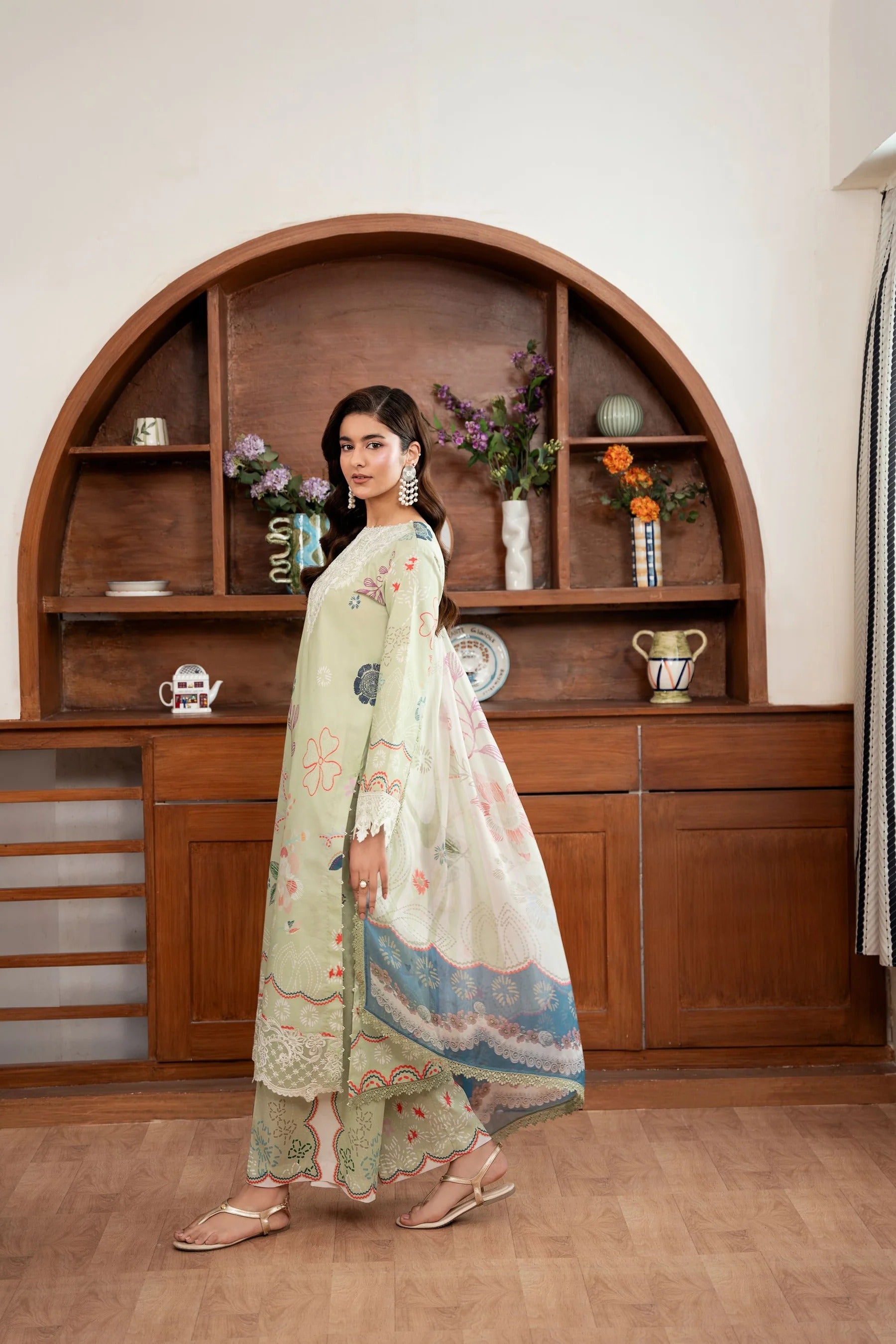 LAWN - CORAL - SERENE PRINTKARI'26 - CS -06-B