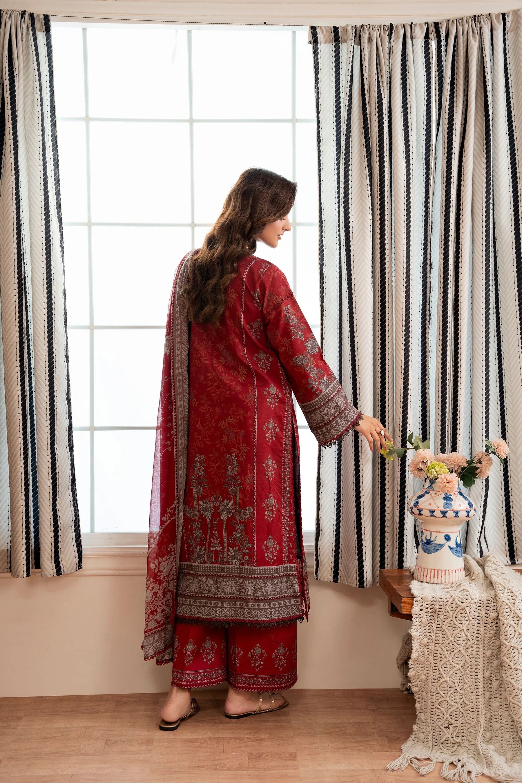 LAWN - CORAL - SERENE PRINTKARI'26 - CS -04-A