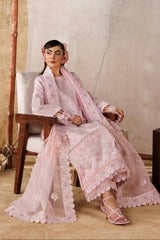 LAWN - AKBAR ASLAM - ELEA LAWN' 26 - PORCELAIN