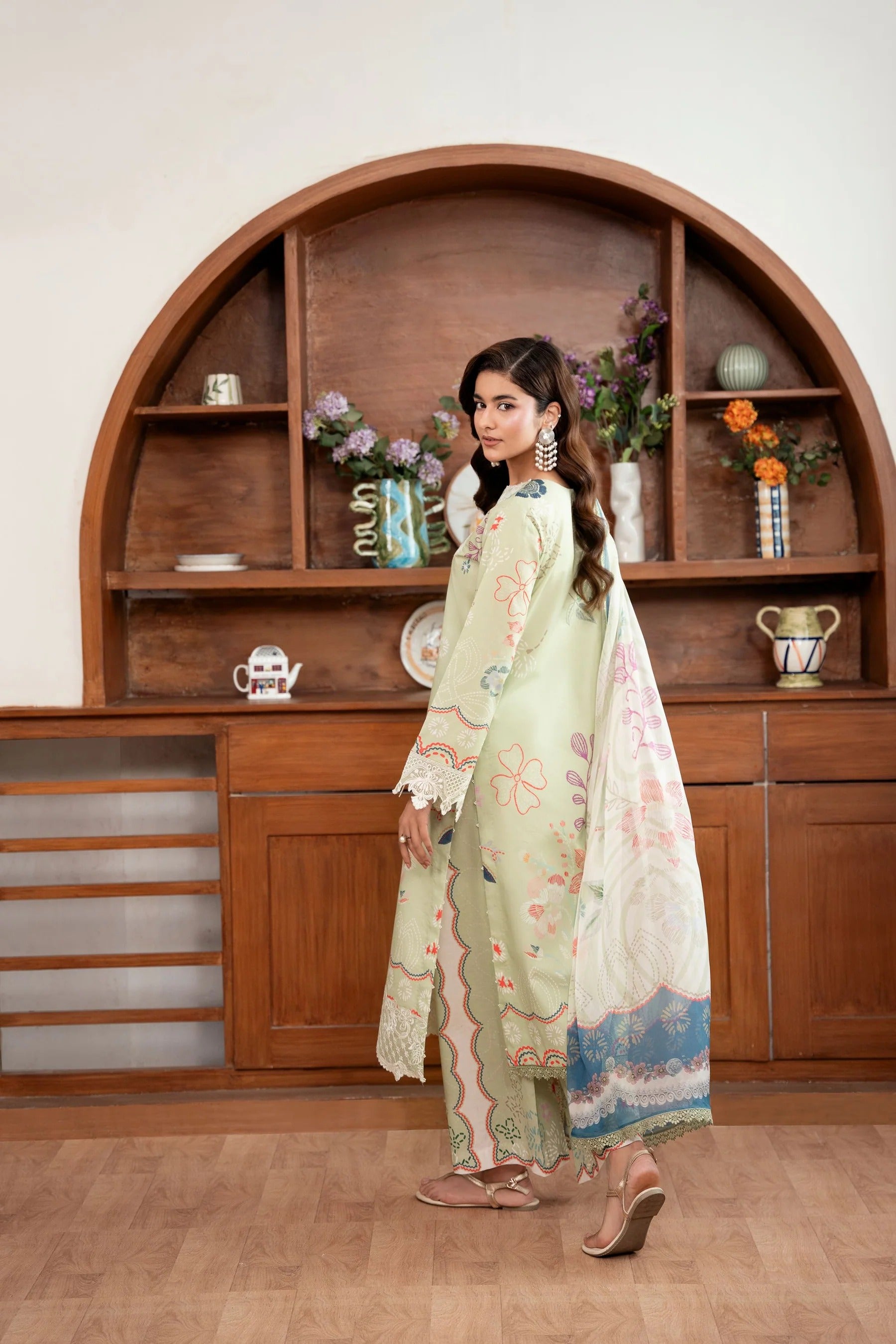 LAWN - CORAL - SERENE PRINTKARI'26 - CS -06-B
