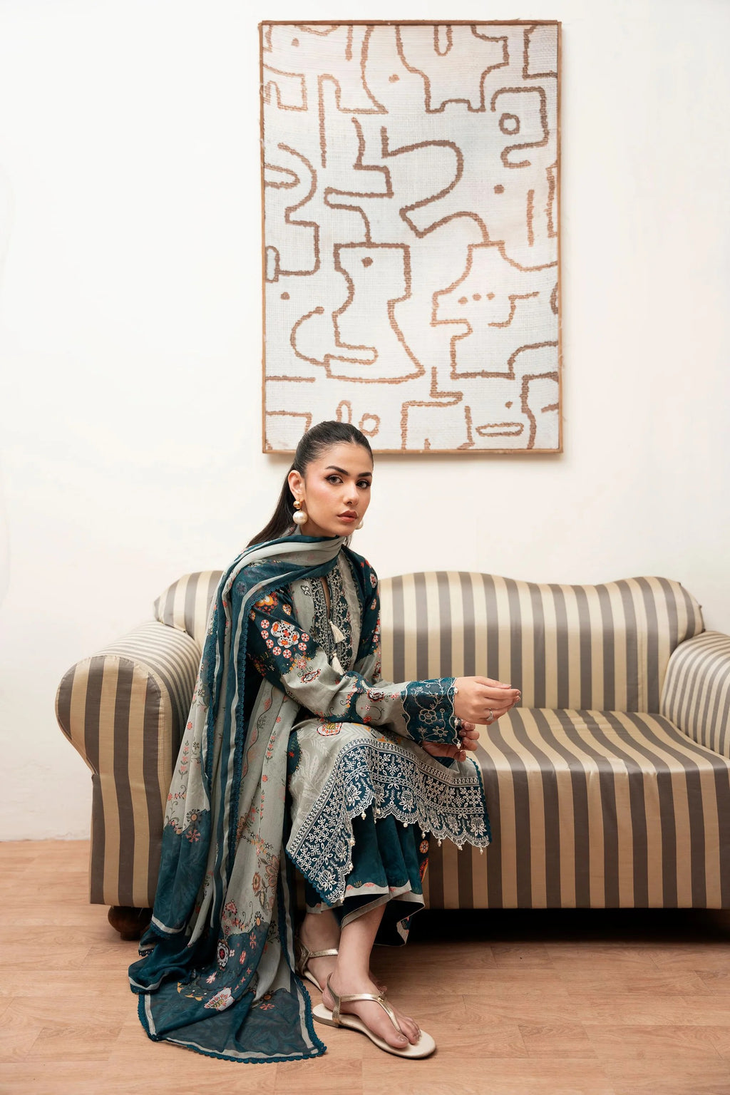 LAWN - CORAL - SERENE PRINTKARI'26 - CS -02-B