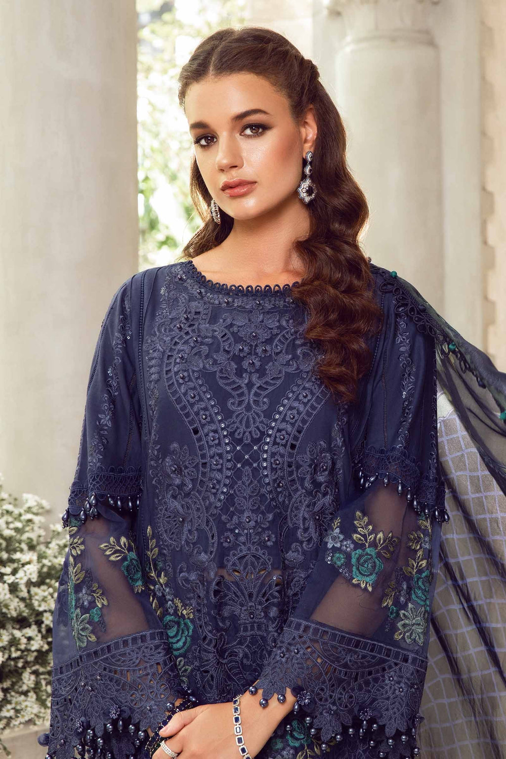 LAWN - MARIA.B - EID LAWN'24 - D9 - (SALE)