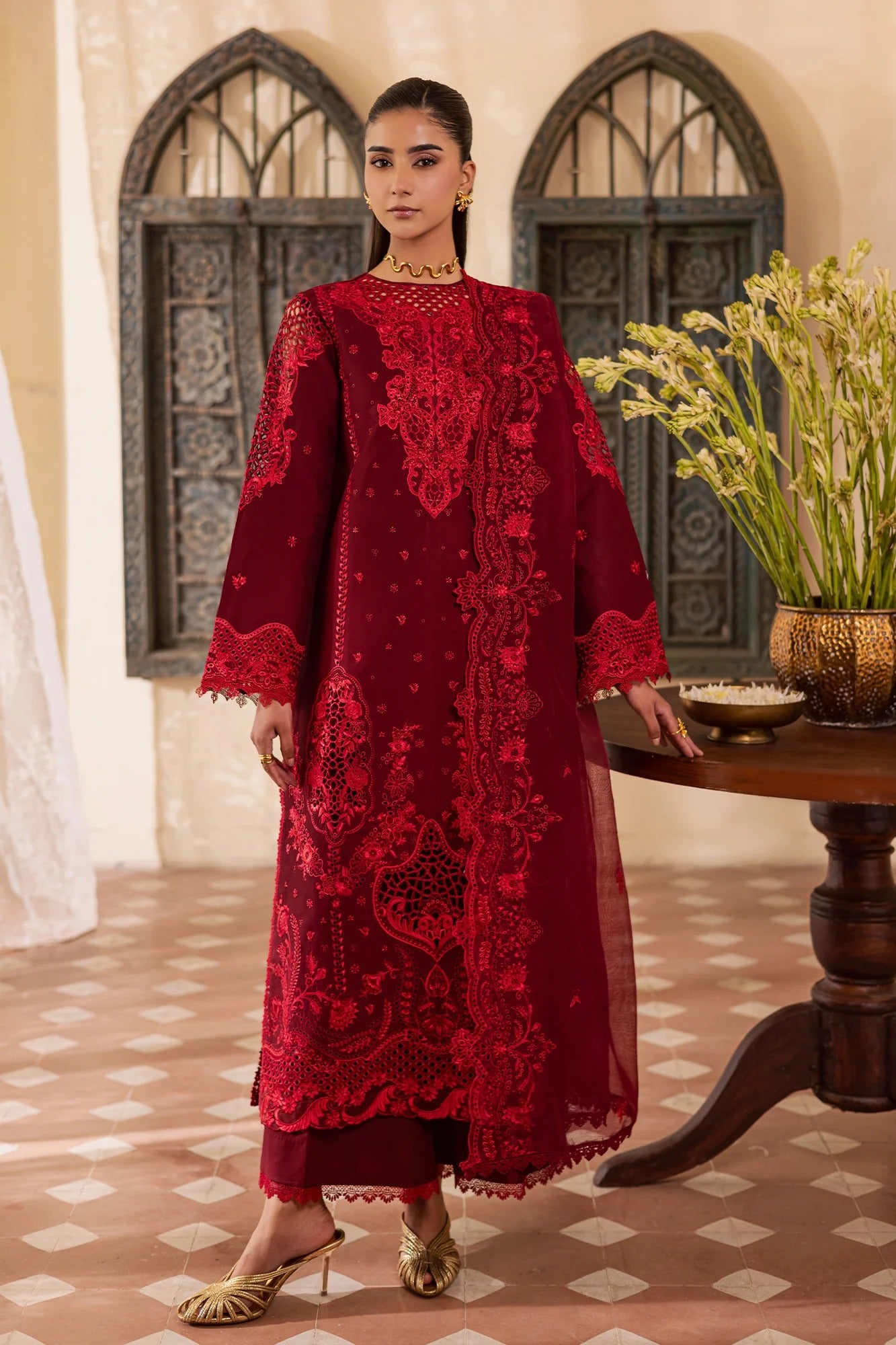 LAWN - RAJ BARI - SELENE PREMIUM LAWN - NYRA