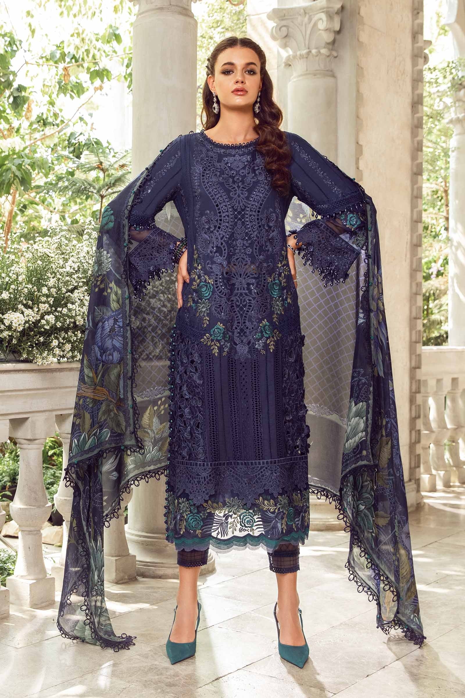 LAWN - MARIA.B - EID LAWN'24 - D9 - (SALE)