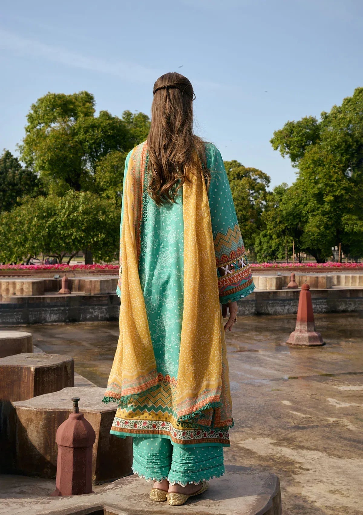 LAWN - KAHF - PRINTS CHIFFON COLLECTION '26 - KPS-7A NAZISH