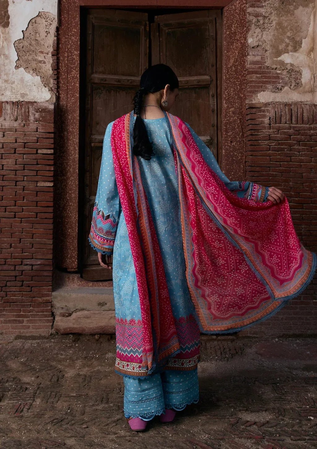 LAWN - KAHF - PRINTS CHIFFON COLLECTION '26 - KPS-7B SHABNAM