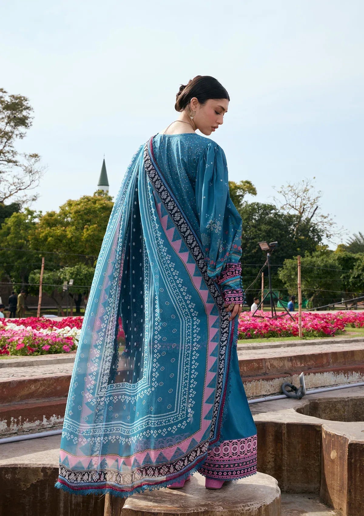 LAWN - KAHF - PRINTS CHIFFON COLLECTION '26 - KPS-4A FALAK ARA