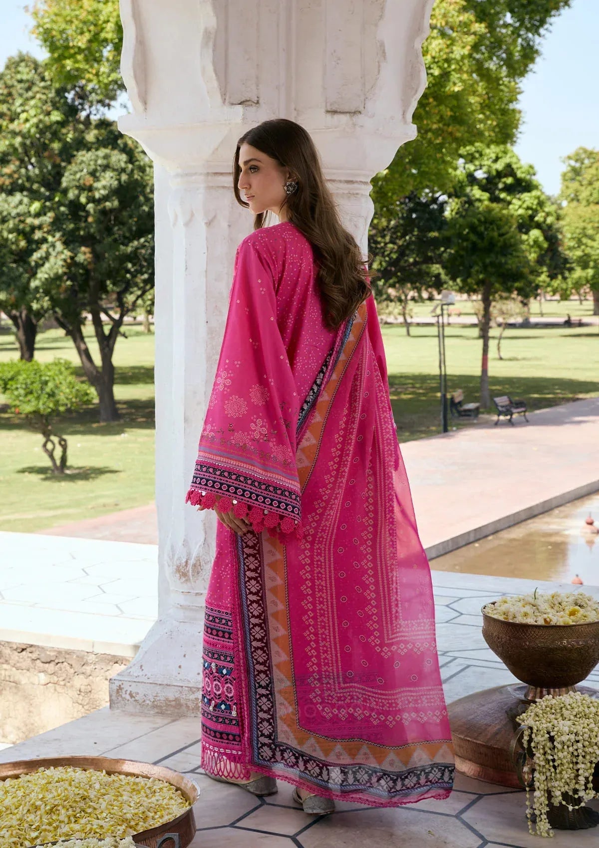 LAWN - KAHF - PRINTS CHIFFON COLLECTION '26 - KPS-4B GULNAR
