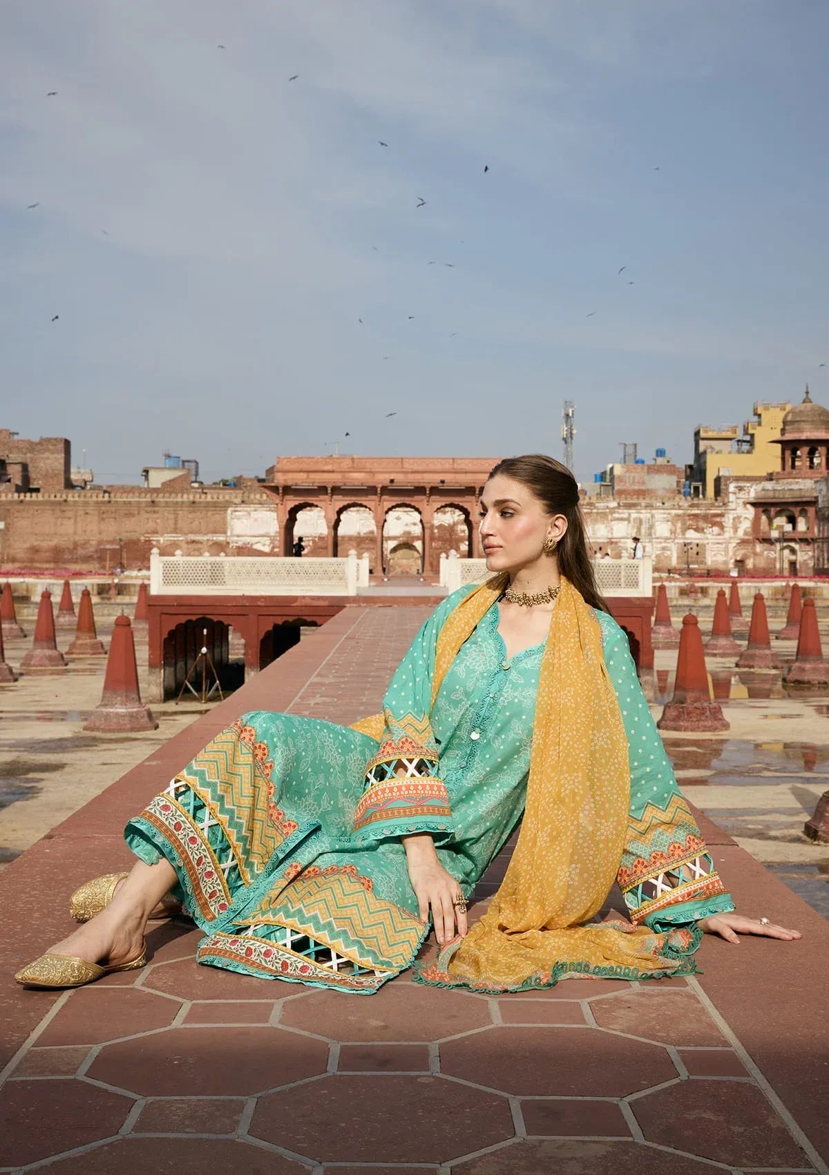 LAWN - KAHF - PRINTS CHIFFON COLLECTION '26 - KPS-7A NAZISH
