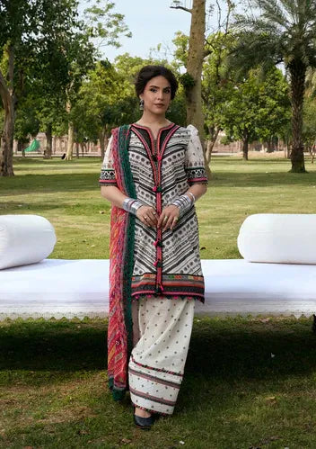 LAWN - KAHF - PRINTS CHIFFON COLLECTION '26 - KPS-2B MEHRUBA