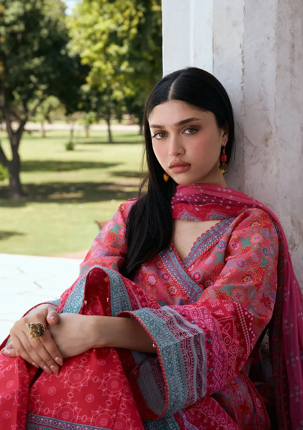 LAWN - KAHF - PRINTS CHIFFON COLLECTION '26 - KPS-3A TABEER