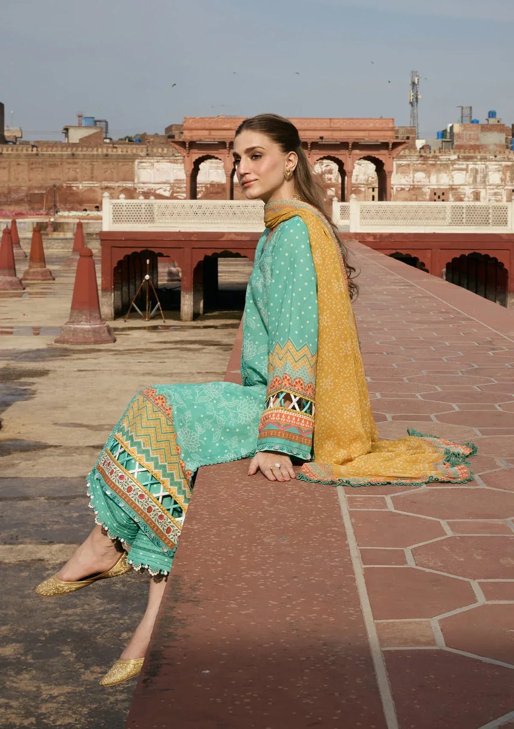 LAWN - KAHF - PRINTS CHIFFON COLLECTION '26 - KPS-7A NAZISH
