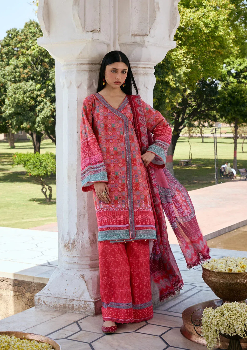 LAWN - KAHF - PRINTS CHIFFON COLLECTION '26 - KPS-3A TABEER
