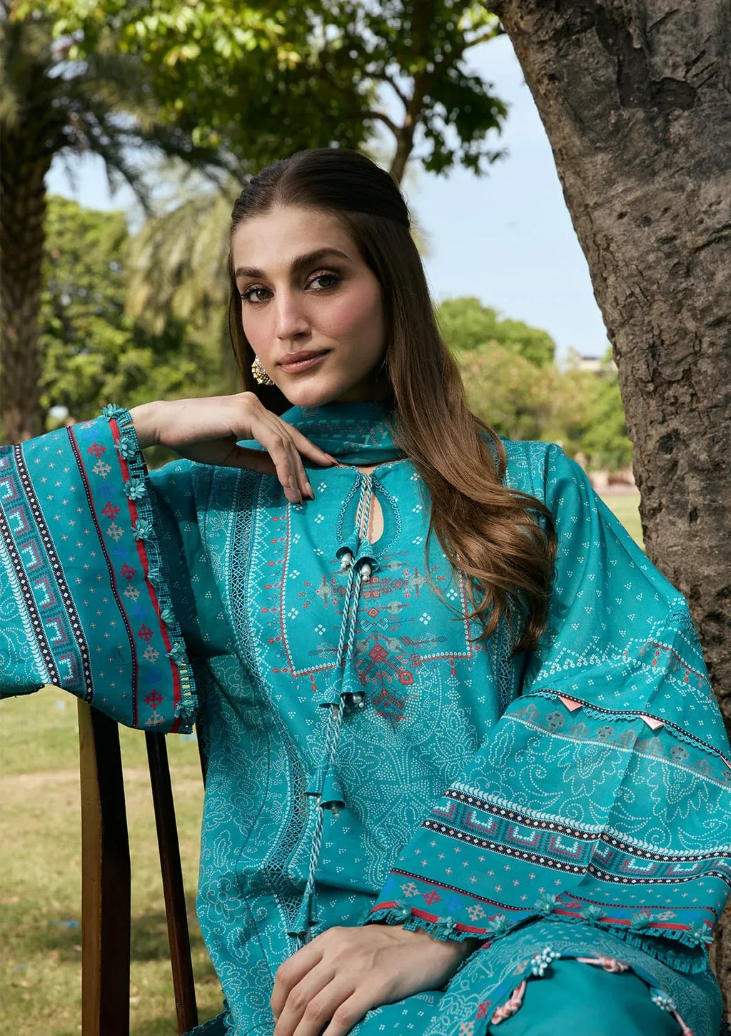 LAWN - KAHF - PRINTS CHIFFON COLLECTION '26 - KPS-5B KEHKASHAN