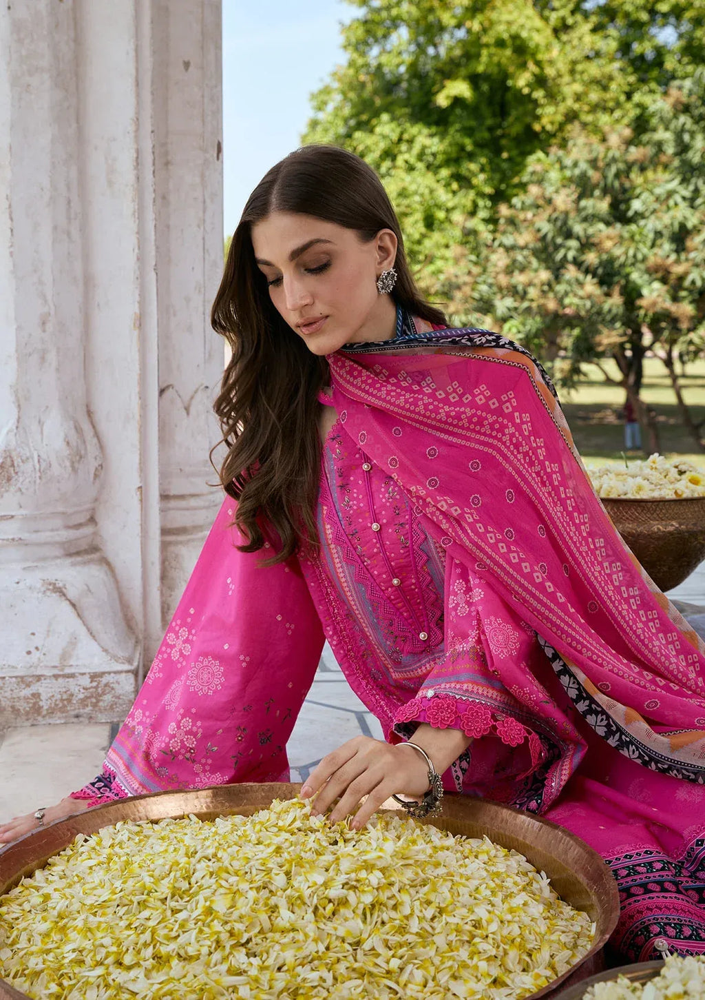 LAWN - KAHF - PRINTS CHIFFON COLLECTION '26 - KPS-4B GULNAR