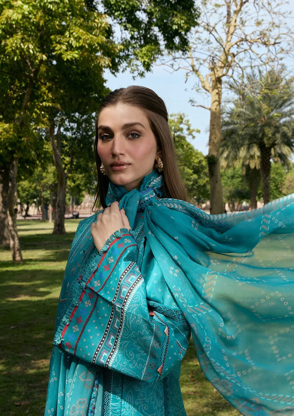 LAWN - KAHF - PRINTS CHIFFON COLLECTION '26 - KPS-5B KEHKASHAN