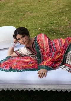 LAWN - KAHF - PRINTS CHIFFON COLLECTION '26 - KPS-2B MEHRUBA