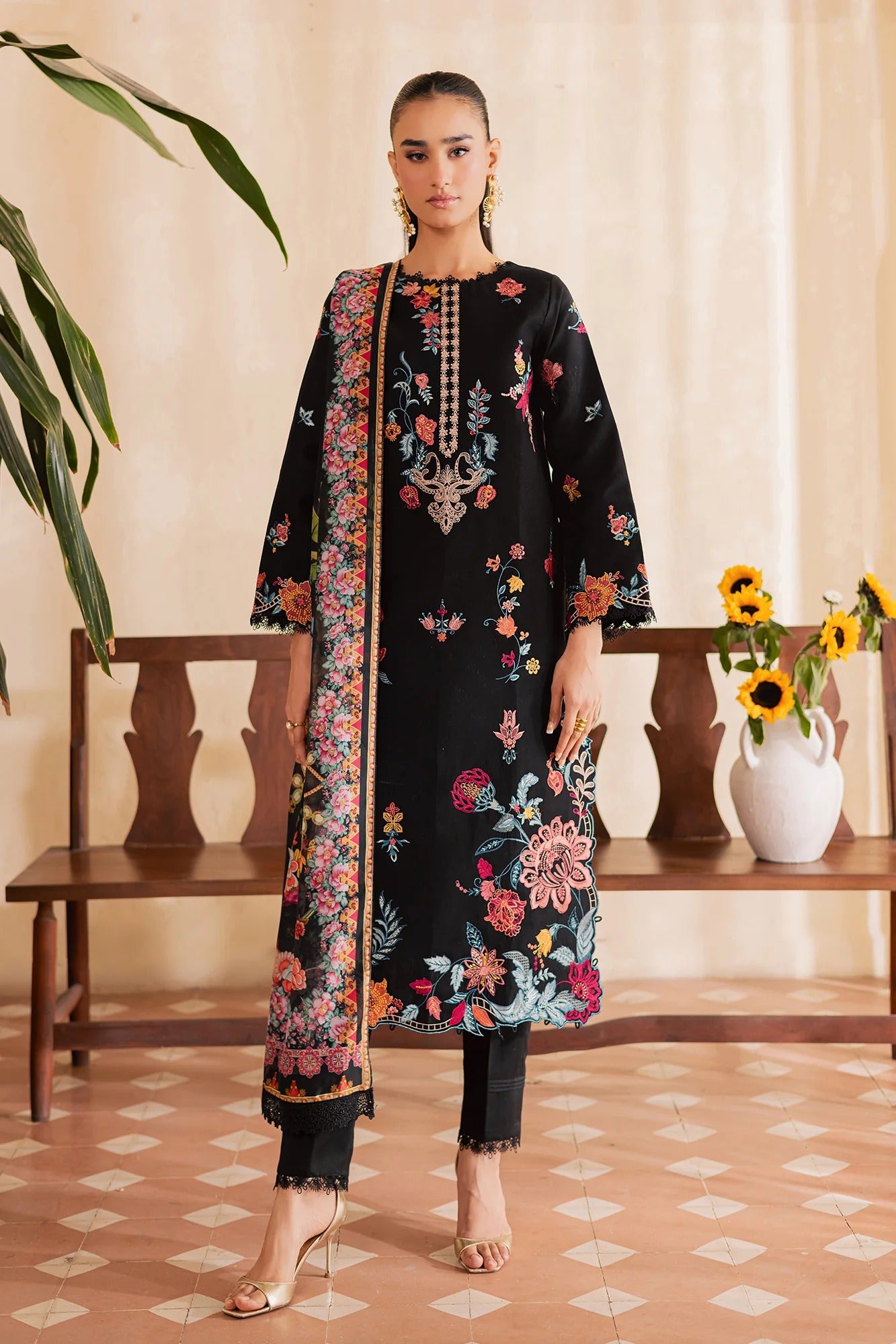 LAWN - RAJ BARI - SELENE PREMIUM LAWN - SIRA