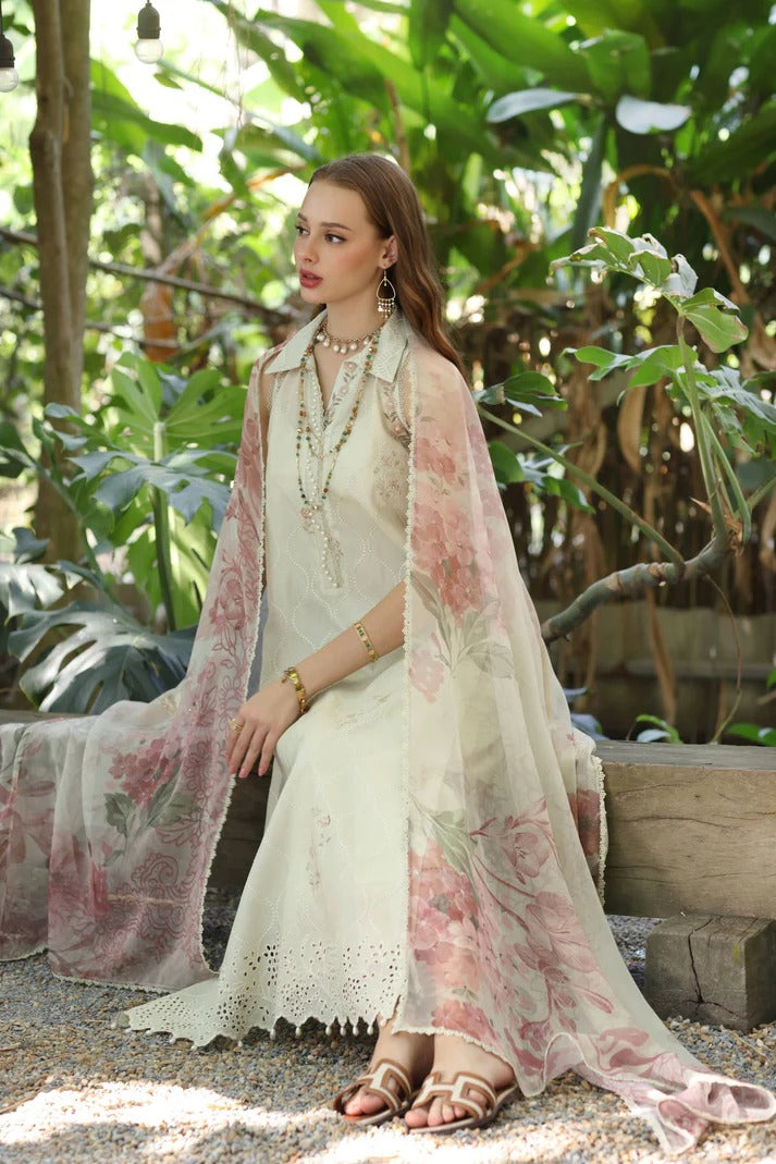 LAWN - NOOR BY SAADIA ASAD  - PRINTKARI - D5-B - (SALE)
