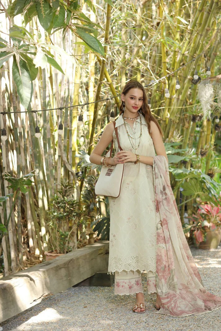 LAWN - NOOR BY SAADIA ASAD  - PRINTKARI - D5-B - (SALE)