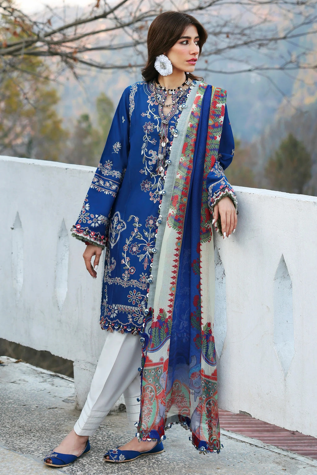 LAWN - ZAHA - LUXURY LAWN'25 - MAYA ZL25-15B - (SALE)