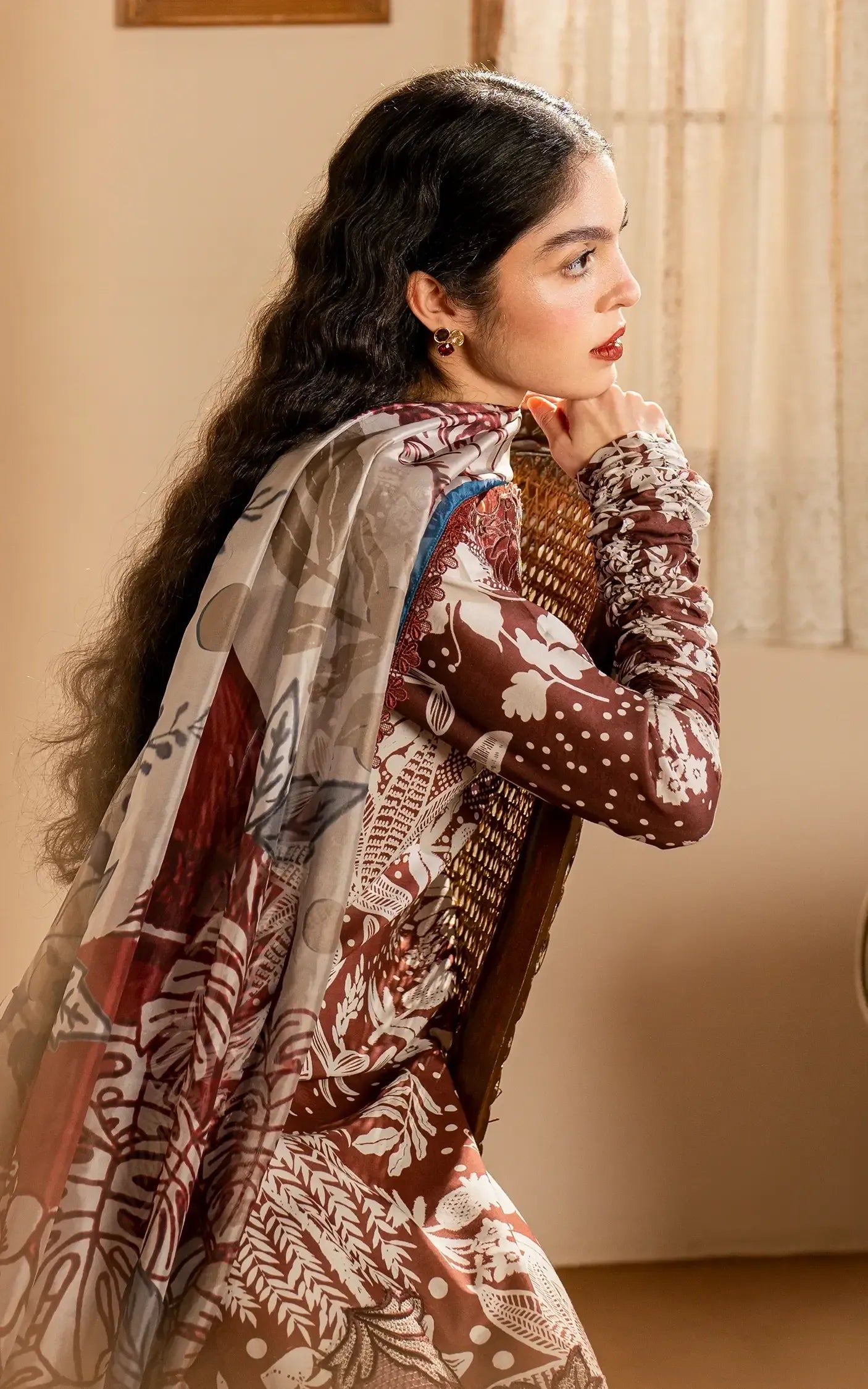 LAWN - ASIFA NABEEL - MERAKI(VOL 1) - DARCHEENI MVL25-07 - (SALE)