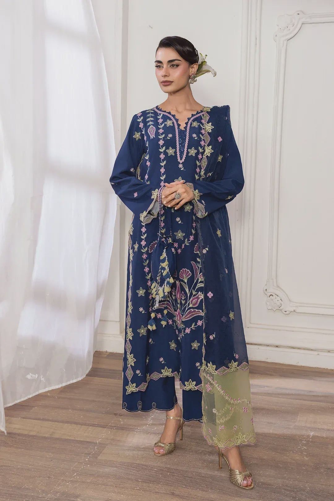 SILK - RANG RASIYA - LUMEIRE - AZUL