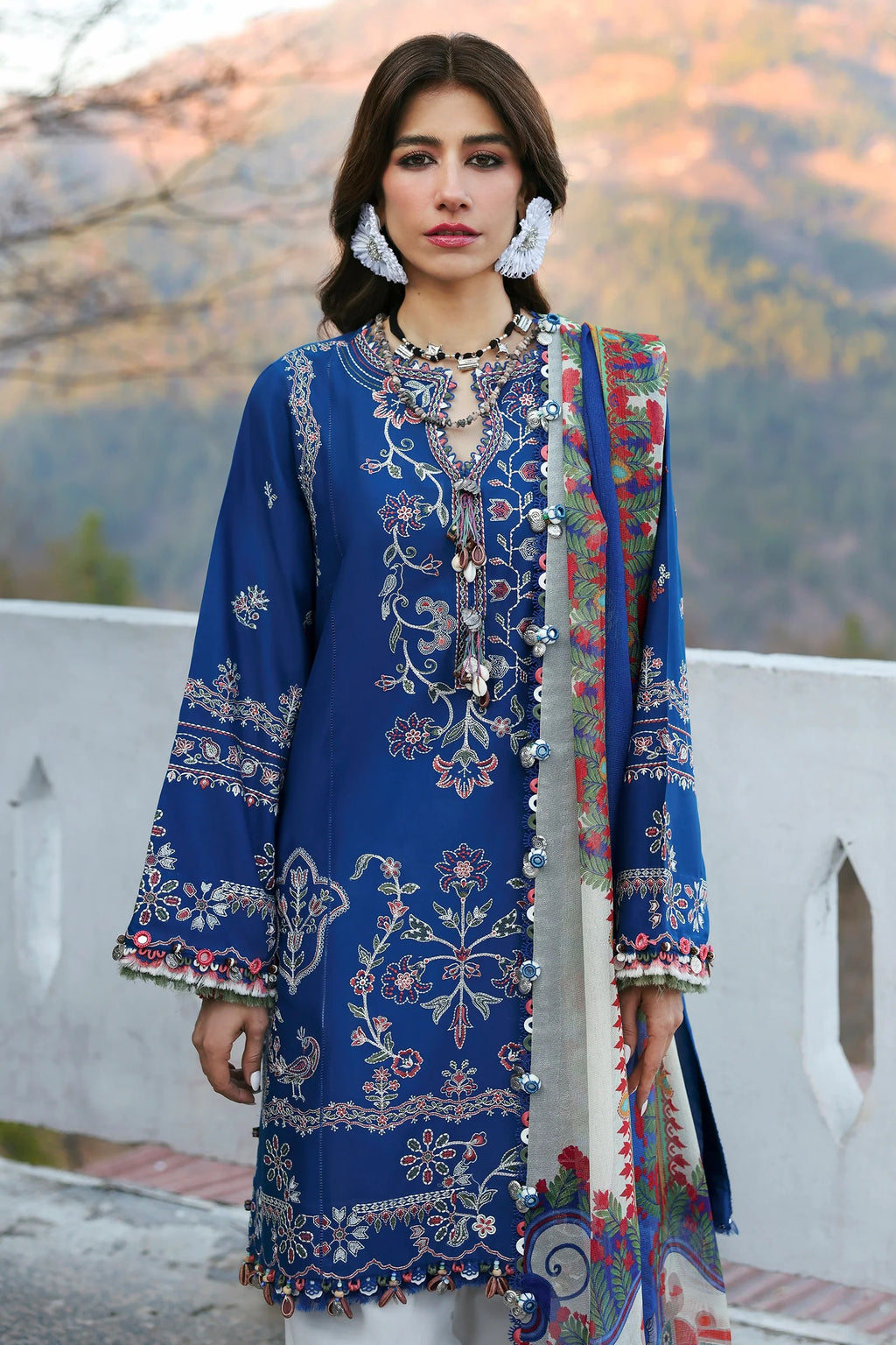 LAWN - ZAHA - LUXURY LAWN'25 - MAYA ZL25-15B - (SALE)
