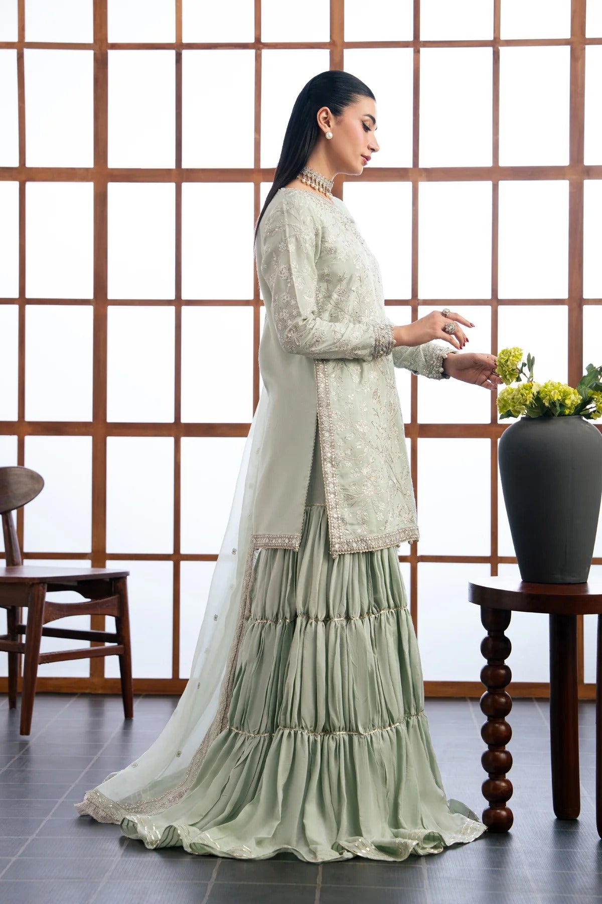 EMBROIDERED NET - XENIA - KALANI - JIRA