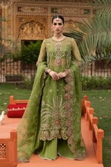 Embroidered Suit - Akbar Aslam Sullaniya (Amberin)