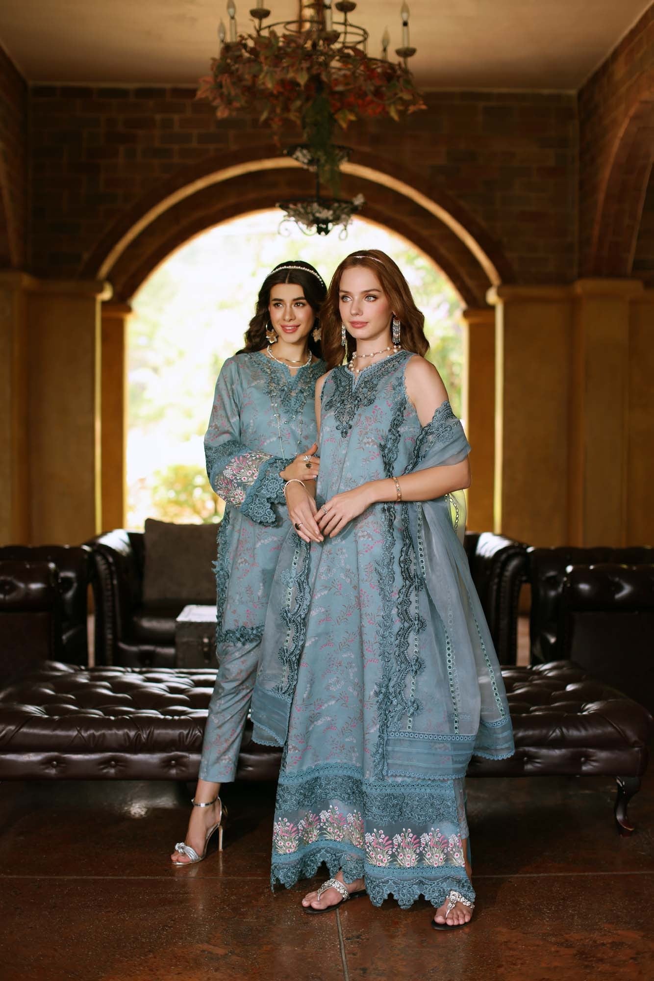 LAWN - NOOR BY SAADIA ASAD - EID LUXURY PRINTKARI'24 - D-2 - (SALE)