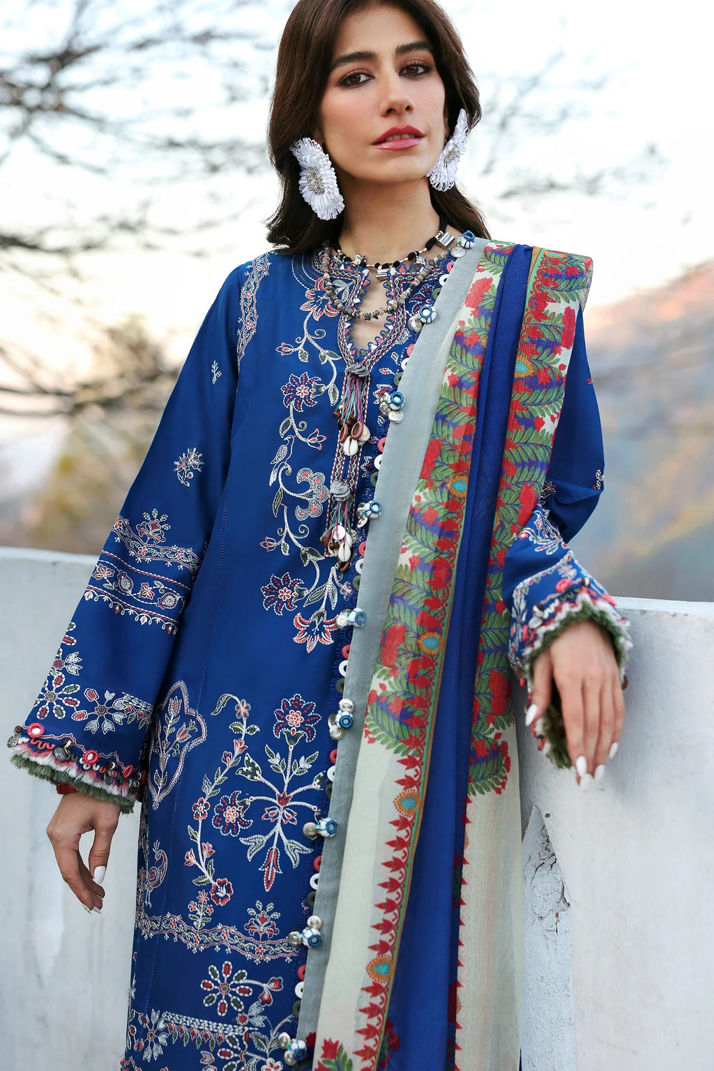 LAWN - ZAHA - LUXURY LAWN'25 - MAYA ZL25-15B - (SALE)