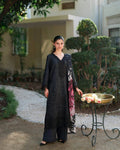 LAWN - NEESHAY - UNSTICHED - SABLE